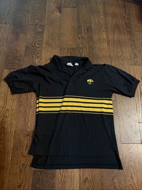 Vintage Iowa Hawkeyes Nutmeg Mills Polo